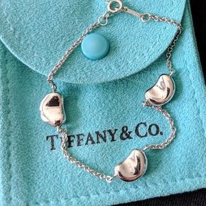 Tiffany & Co Elsa Peretti 3 Bean Bracelet